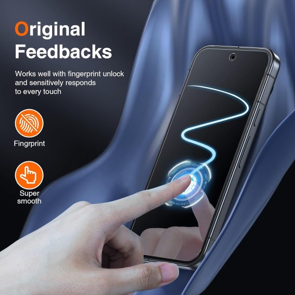 [1Pack] Google Pixel Screen Protector Tempered Glass Film Guard (Clear) - Image 6