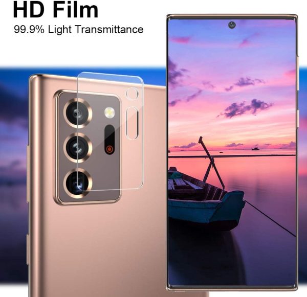 [ 3 Pack ] Samsung Galaxy Note Series Camera Lens Screen Protector Anti Scratch Tempered Glass Film Guard - Image 4
