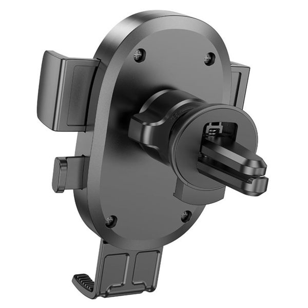 Borofone BH92 Grand One-button Air Outlet Car Holder(Black) - Image 4