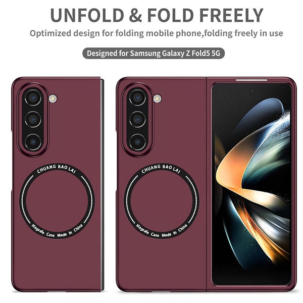 For Samsung Galaxy Z Fold 5 5G Magsafe Magnetic Wireless Charging Protective Case - Image 8