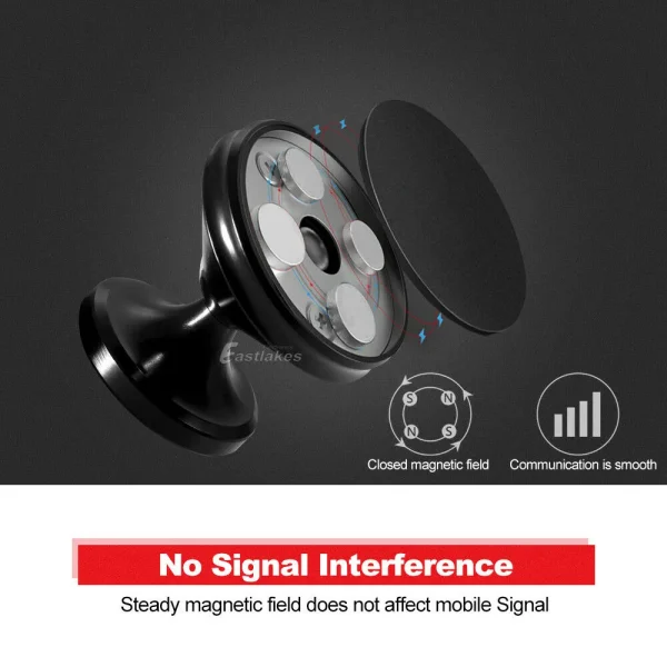 Magnetic Magnet Car Cell Phone Holder Mount Stand For GPS iPhone Samsung Google Pixel LG Huawei Motorola PS HUD