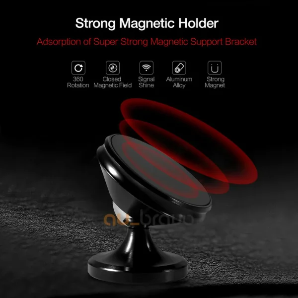 Magnetic Magnet Car Cell Phone Holder Mount Stand For GPS iPhone Samsung Google Pixel LG Huawei Motorola PS HUD