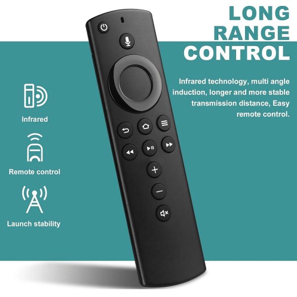 New L5B83H Voice For Amazon 2nd Gen Fire TV Stick 4K Replacement Remote Control – Black