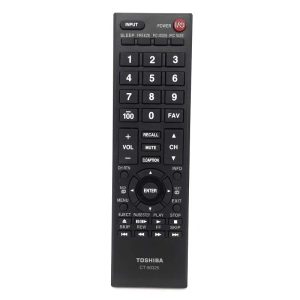 New Original CT-90325 Toshiba TV Replacement Remote Control – Black