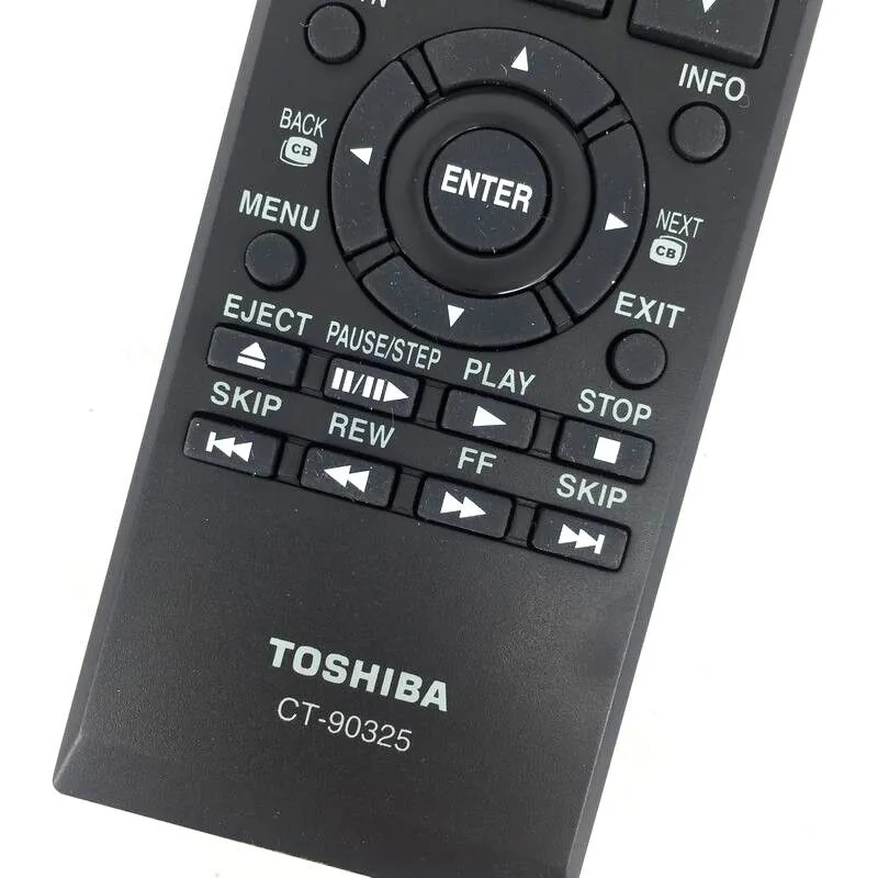 New Original CT-90325 Toshiba TV Replacement Remote Control – Black