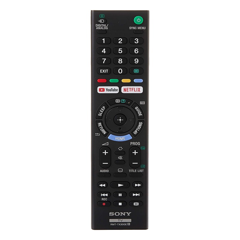 New Original RMT-TX300E Replacement Remote Control Fit For Sony TV- Black