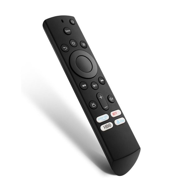 New Replaced Universal Remote Control For Toshiba TV Remote with Prime VideoNetflixHBOVue Shortcut Buttons – Black