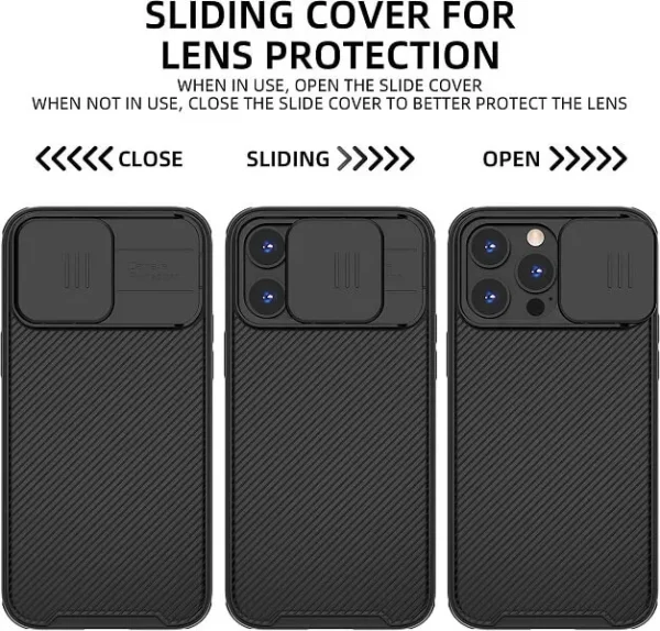 Nillkin For iPhone 14 Plus 14 Pro Max MagSafe Case Shockproof Camera shield Cover - Image 5