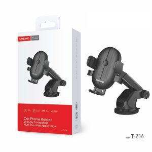 TRANYOO T-Z16 Dashboard/Windshield Car Mount Mobile Suction Cup Phone Holder Strong Sticky Gel Pad For iPhone, Samsung & Other Cell Phones