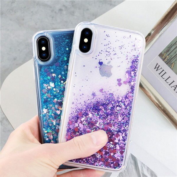 For Apple iPhone 11 Pro X XR XS Max SE 7 8 Plus Case Heavy Duty Shockproof Liquid Glitter Back Cover - Image 6