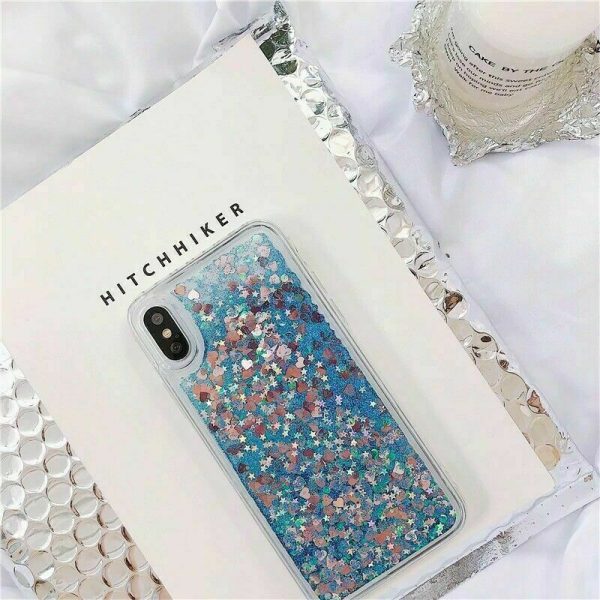 For Apple iPhone 11 Pro X XR XS Max SE 7 8 Plus Case Heavy Duty Shockproof Liquid Glitter Back Cover - Image 7