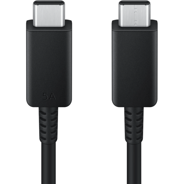 1M 5A Super Fast Charging PD USB Type C to Type C Cable Charger Data Sync Cord (Black) - Image 4