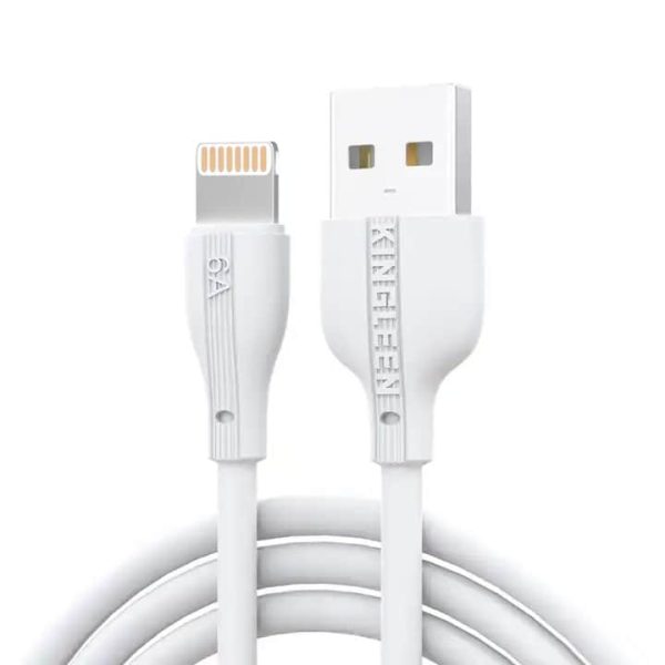 [3 Pack] Kingleen (K25) 6A USB to Lightning Fast Charging Data Cable Cord For Apple iPhone iPad iPod