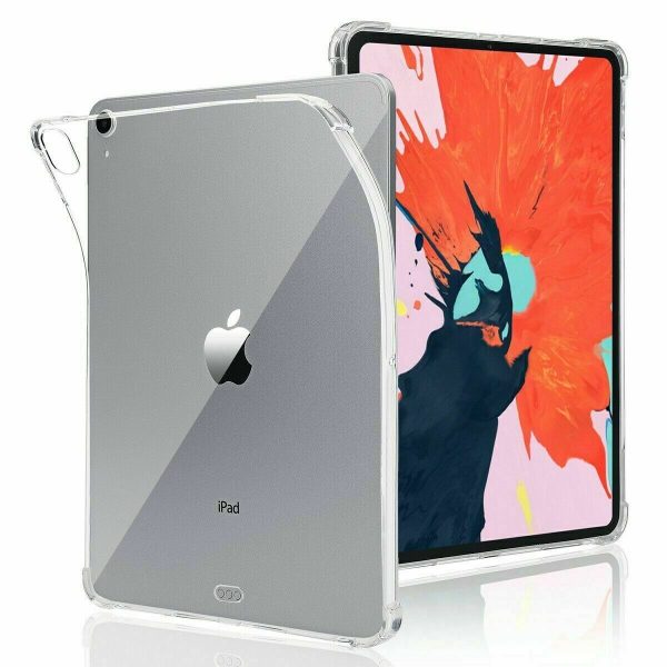 Apple iPad Series Heavy Duty Soft Clear Shockproof Case Cover (Crystal Clear)