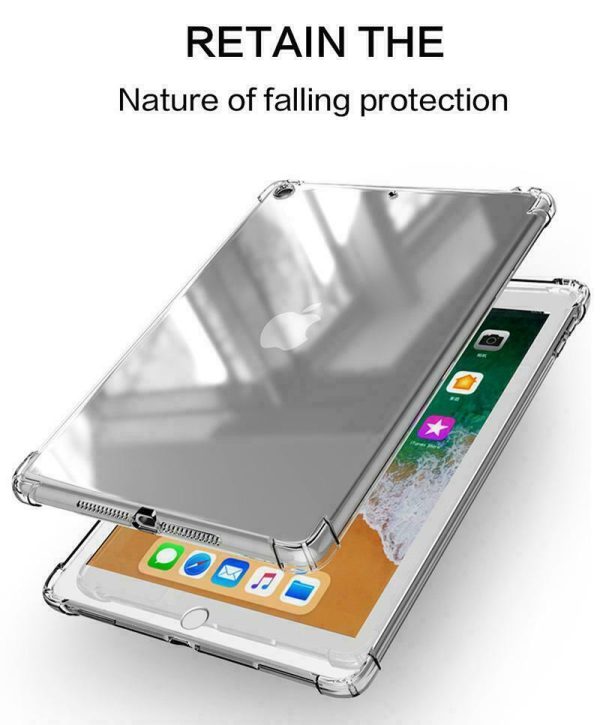 Apple iPad Series Heavy Duty Soft Clear Shockproof Case Cover (Crystal Clear)