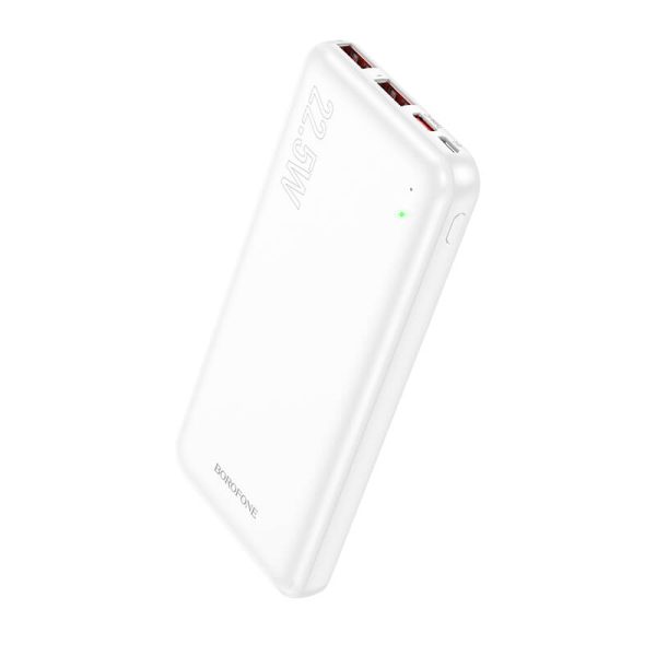 BOROFONE (BJ38) 10000mAh PD 20W Fast Charging 4 Ports (2 USB + 1 Type +1 Micro USB) Portable Power Bank - Image 7