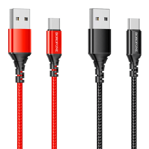 BOROFONE (BX54) 1M 2.4A USB Type C Cable Fast Charging Charger Data Sync Cable Cord - Image 4
