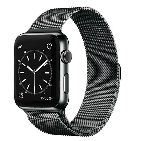 Apple Watch Series 9/8 /7 /SE /6 /5 /4 /3 /2 /1 Ultra 2 Milanese Stainless Steel Loop Strap Replacement Wrist Band 38mm 40mm 41mm 42mm 44mm 45mm 49mm - Image 6