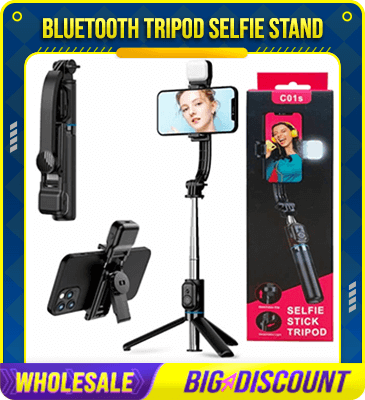 Bluetooth-Tripod-Selfie-Stand