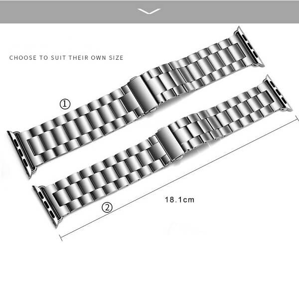 Stainless Steel Watch Band Strap for Apple Watch SE 7 6 5 4 3 2 1 Ultra 38/40/41/42/44/45/49 mm - Image 10