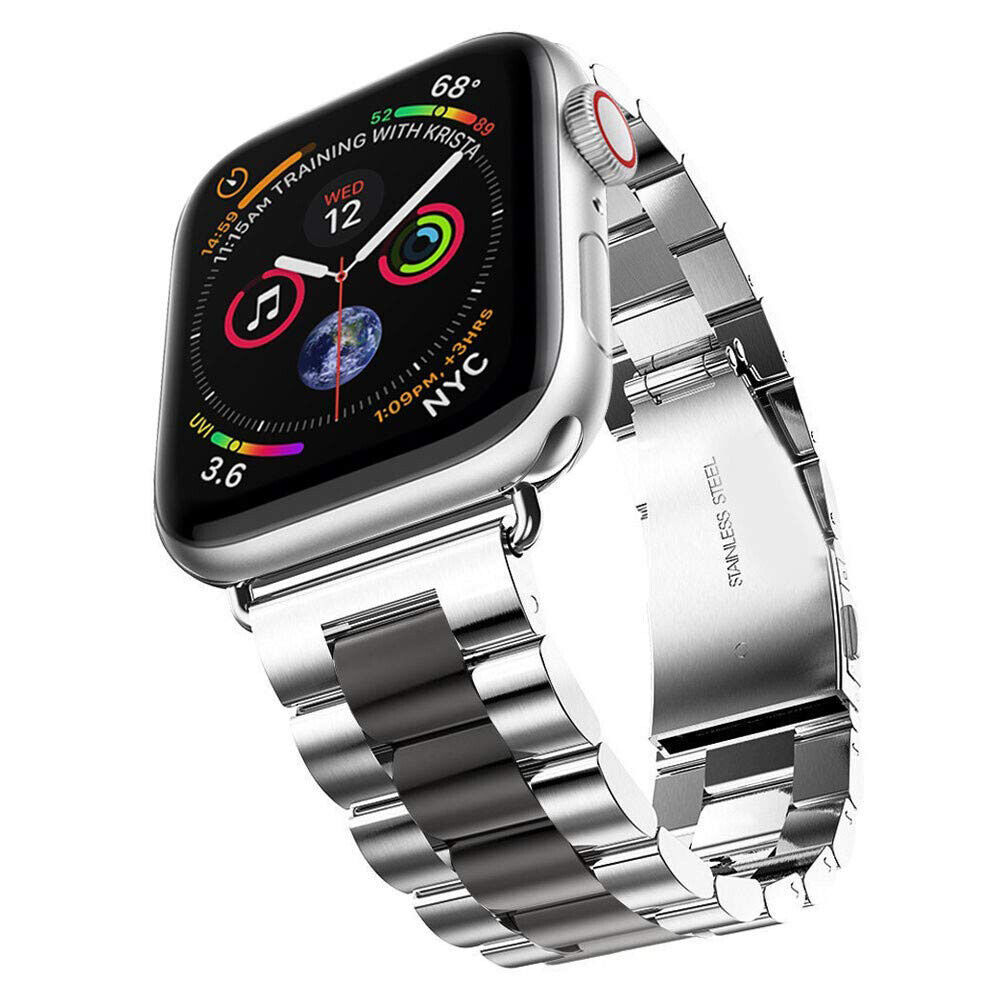 Stainless Steel Watch Band Strap for Apple Watch SE 7 6 5 4 3 2 1 Ultra 38/40/41/42/44/45/49 mm - Image 4