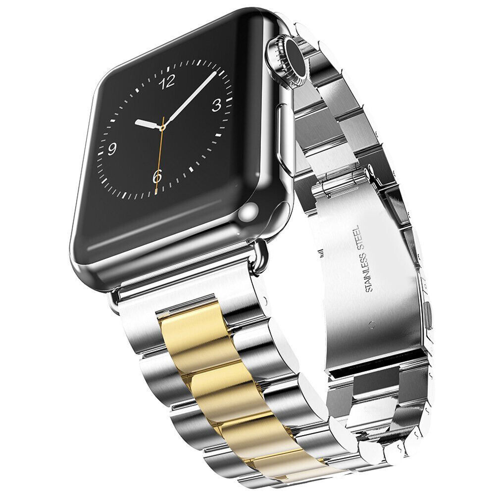 Stainless Steel Watch Band Strap for Apple Watch SE 7 6 5 4 3 2 1 Ultra 38/40/41/42/44/45/49 mm - Image 3