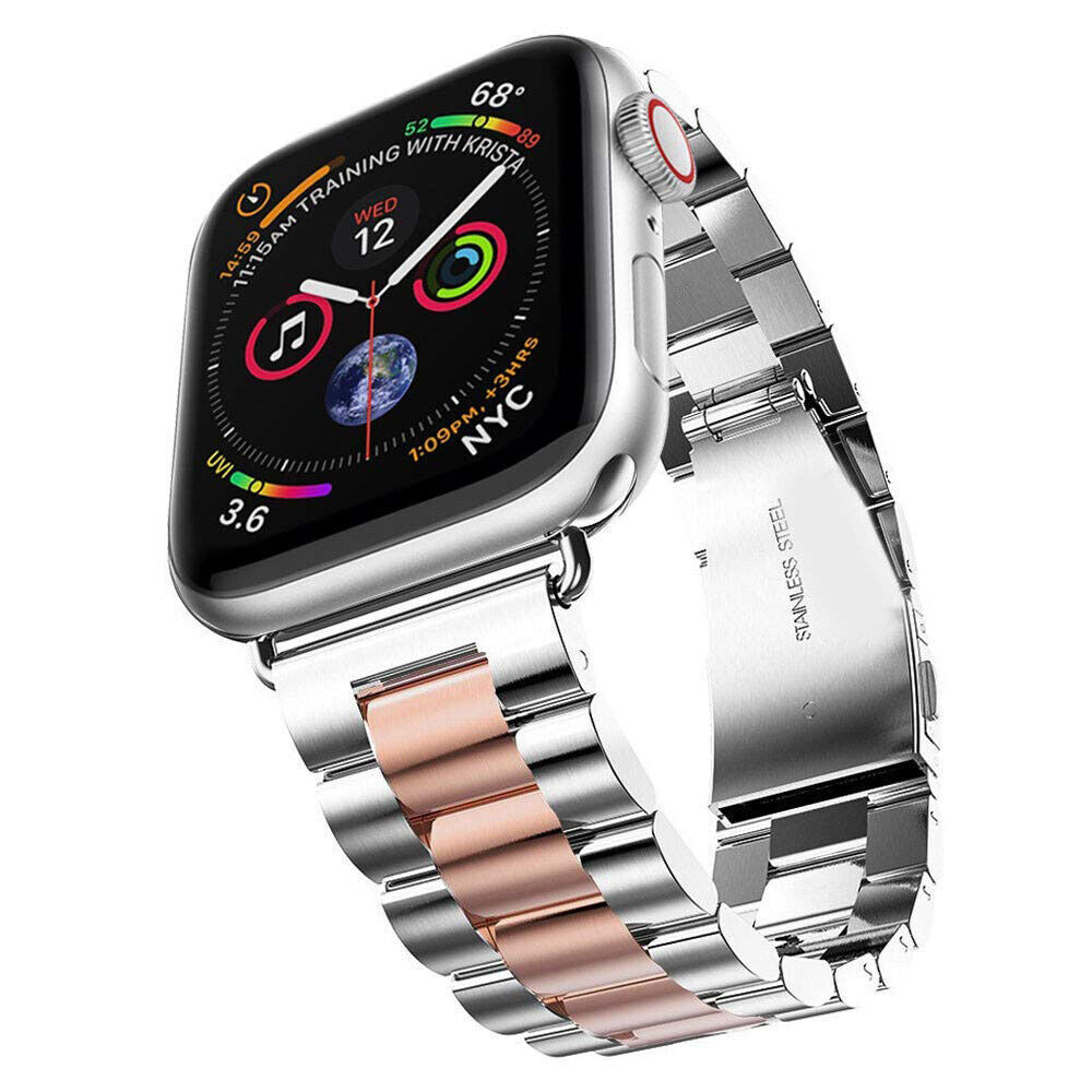 Stainless Steel Watch Band Strap for Apple Watch SE 7 6 5 4 3 2 1 Ultra 38/40/41/42/44/45/49 mm - Image 2
