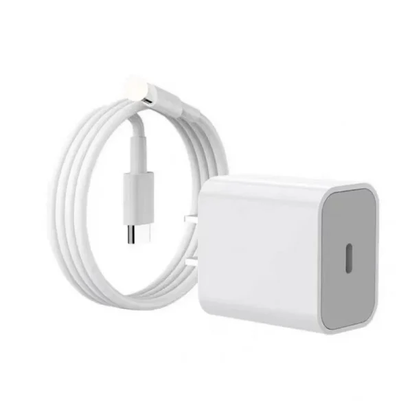 TRANYOO (AP1-L) 20W Wall Block Super Fast Charger Kit Type-c To Lightning US Standard Adaptor iPhone 14, 13, 12, 11 Pro Max, XR, iPad cable cord
