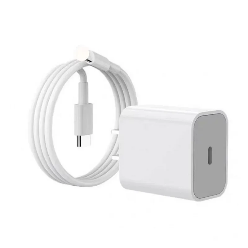 TRANYOO (AP1-L) 20W Wall Block Super Fast Charger Kit Type-c To Lightning US Standard Adaptor iPhone 14, 13, 12, 11 Pro Max, XR, iPad cable cord