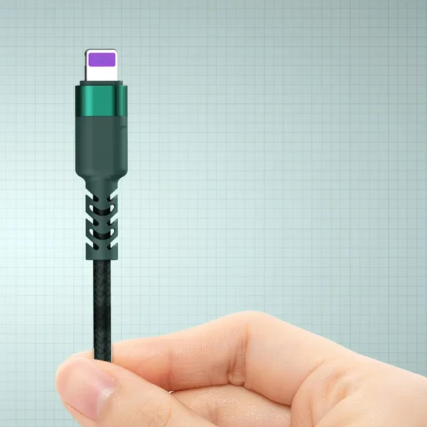 TRANYOO (TX-15i) 1M 5A Lightning Fast Charging Data Sync Cable Cord For iPhone iPad iPod - Image 4
