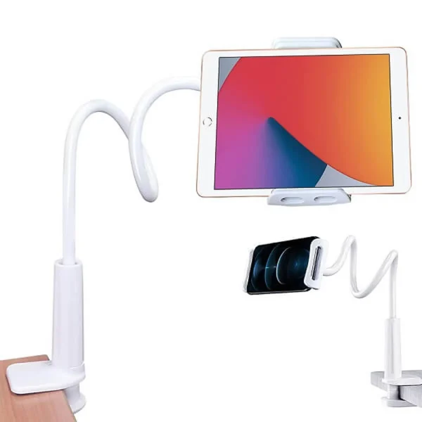 Universal Phone Holder Arm 360 Flexible Mount Stand For Apple Samsung Google Pixel LG Huawei Tablet iPad - Image 6