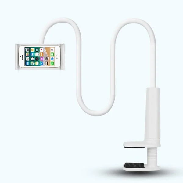 Universal Phone Holder Arm 360 Flexible Mount Stand For Apple Samsung Google Pixel LG Huawei Tablet iPad - Image 5