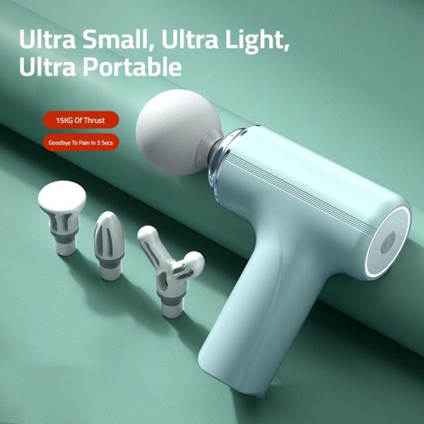 Massage Gun 4 Heads LCD Percussion Massager Muscle Relaxing Therapy Tissue - Image 7