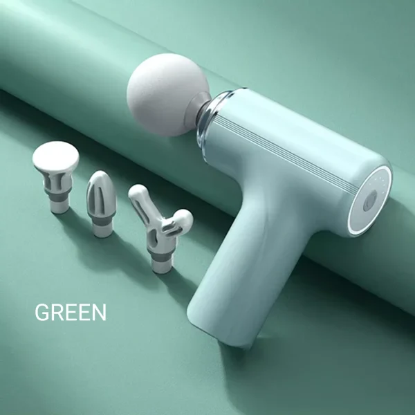 Massage Gun 4 Heads LCD Percussion Massager Muscle Relaxing Therapy Tissue - Image 9