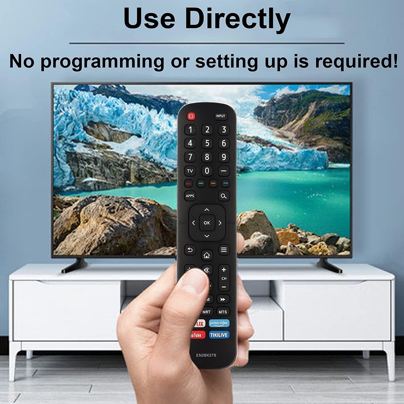 New EN2BK27S Replacement Remote Control for Sharp LED Smart TV with Netflix TIKILIVE Prime-Video - Image 4