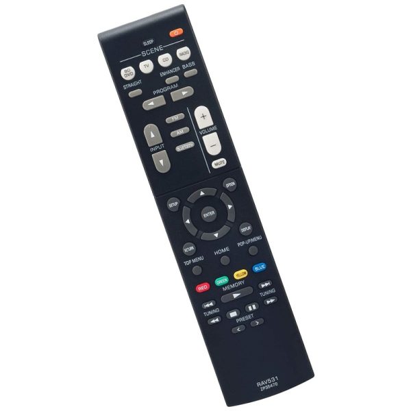 New RAV531 ZP35470 Replacement Remote Control Applicable for Yamaha AV Receiver - Image 2
