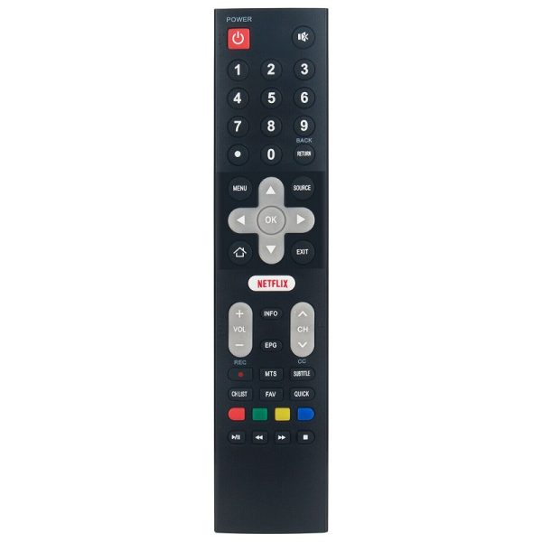 New RNSMU7536-B Replace Remote Control Applicable for RCA TV