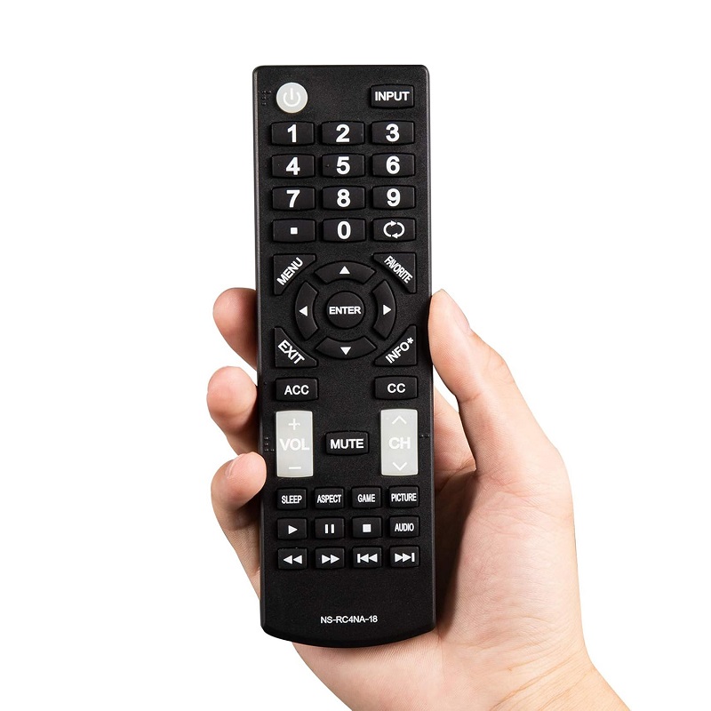 New NS-RC4NA-18 Replacement Remote Control fit for Insignia LCD/LED TV