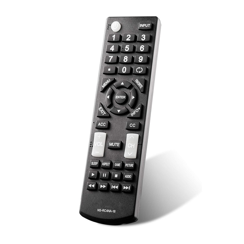 New NS-RC4NA-18 Replacement Remote Control fit for Insignia LCD/LED TV
