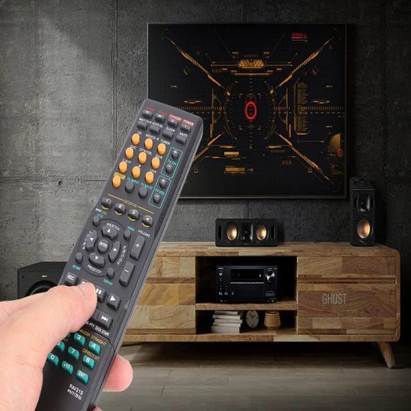 New RAV315 Replacement Remote Control Compatible with YAMAHA AV Receiver - Image 6