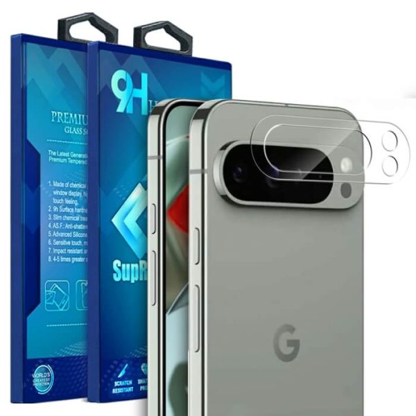[ 3 Pack ] For Google pixel 9 /9 Pro /9 Pro XL / 9 Pro Fold 5G Camera Lens Protector Anti Scratch Tempered Glass - Image 2