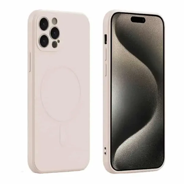 For Apple iPhone 13/16 Plus Pro Max MagSafe Magnetic Silicone Silky Soft Touch Full Protective Case