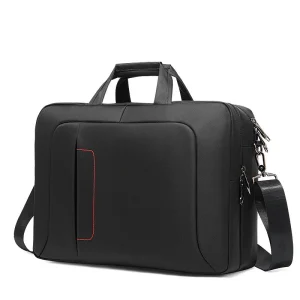 Fashion Nylon Waterproof Black Handbag 15.6-inch Business Briefcase Laptop Computer Bag