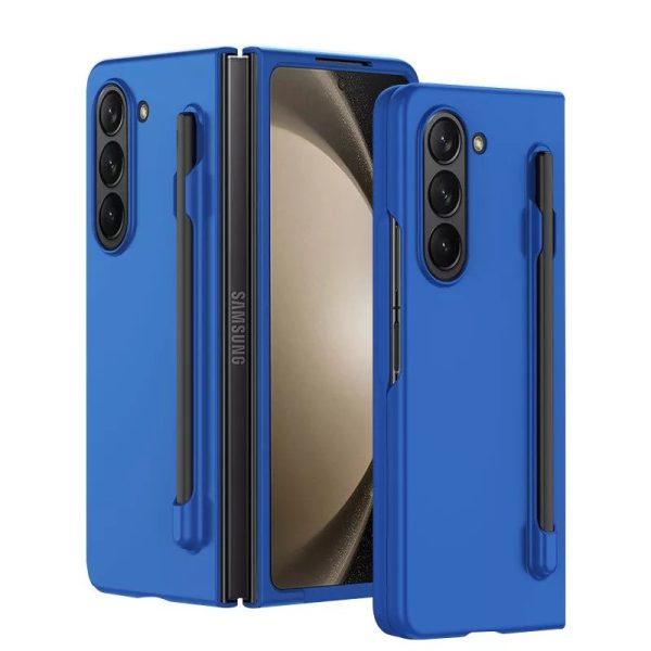 For Samsung Galaxy Z Fold 4/5/6 Case with S Pen Holder, with Hinge Protection Slim Hard Cover - Image 5