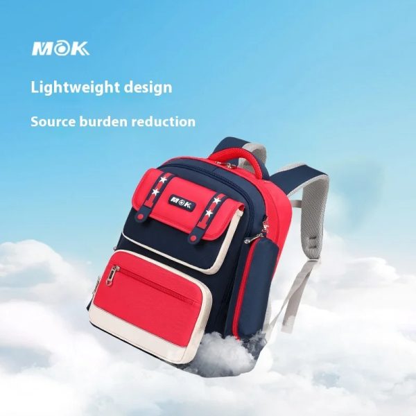New Children’s Backpack Children’s School Boys Girls Waterproof Orthopedic Lightweight Large Capacity Backpack - Image 5