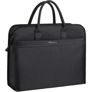 New Men’s Oxford Casual Briefcase Multi-layer A4 Office Zipper Bag Large Capacity Business Handbag