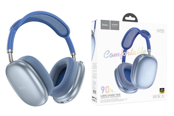 HOCO W55 Wireless Monitor Headphones Pleasing Bluetooth Sports headphones - Image 2