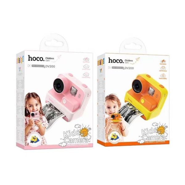 Brand New Hoco DV200 Kids Camera With Instant Photo Prints - Image 2