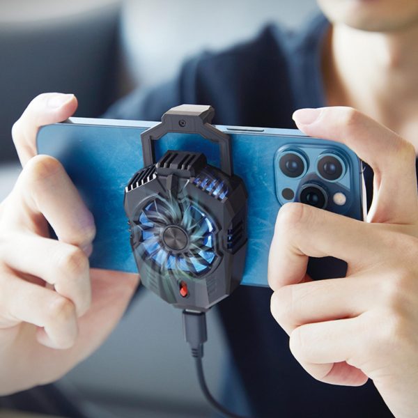 For Hoco GM10 Ultra Quiet Fast Cooling Mobile Phone Cooler Fan Cell Cooling Plate Cellular Gamer Cell Phone - Image 7