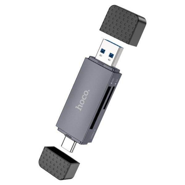 For Hoco HB45 Spirit 2-in-1 USB & Type-C 3.0 Card Reader - Image 7
